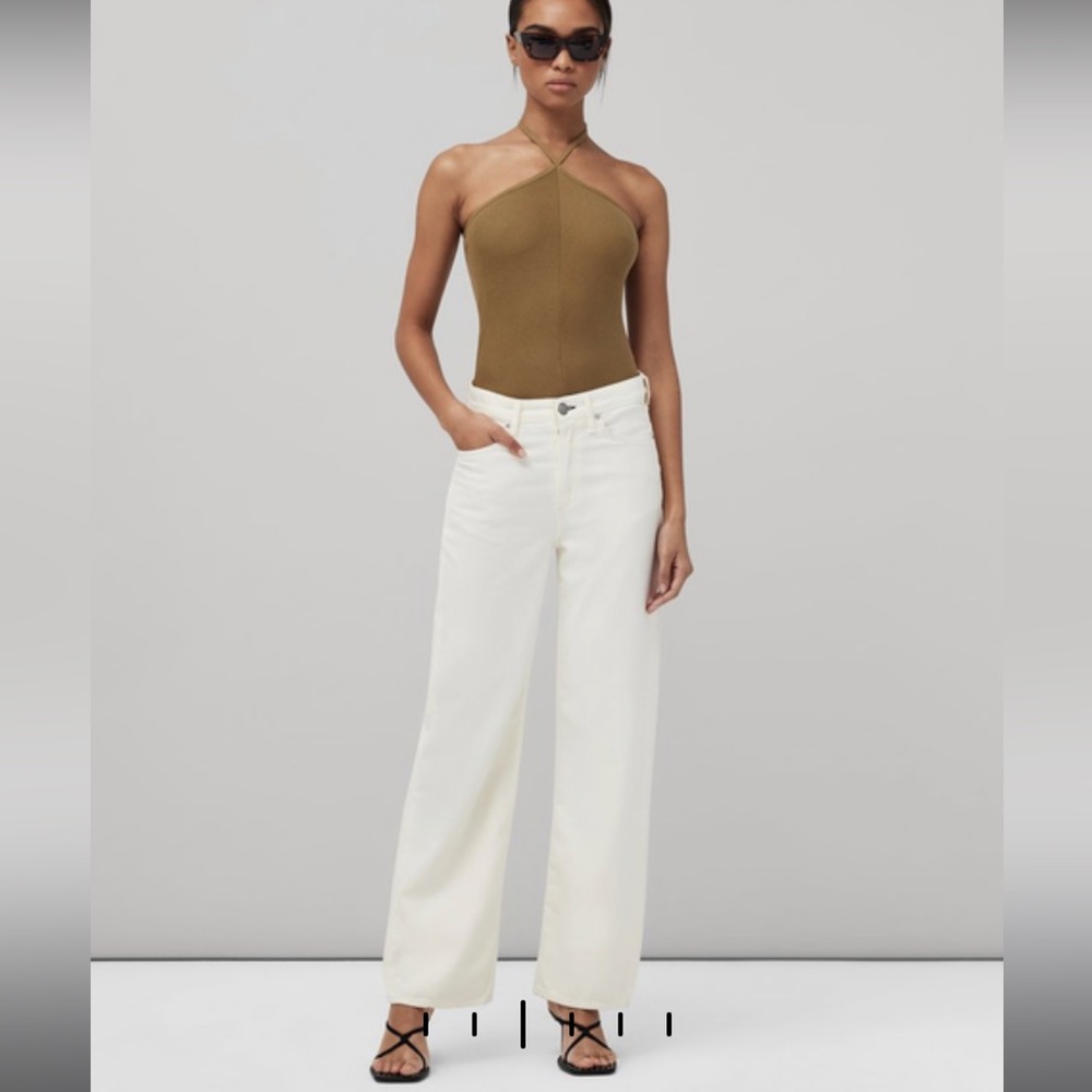 rag & bone Logan Featherweight Jeans Ecru